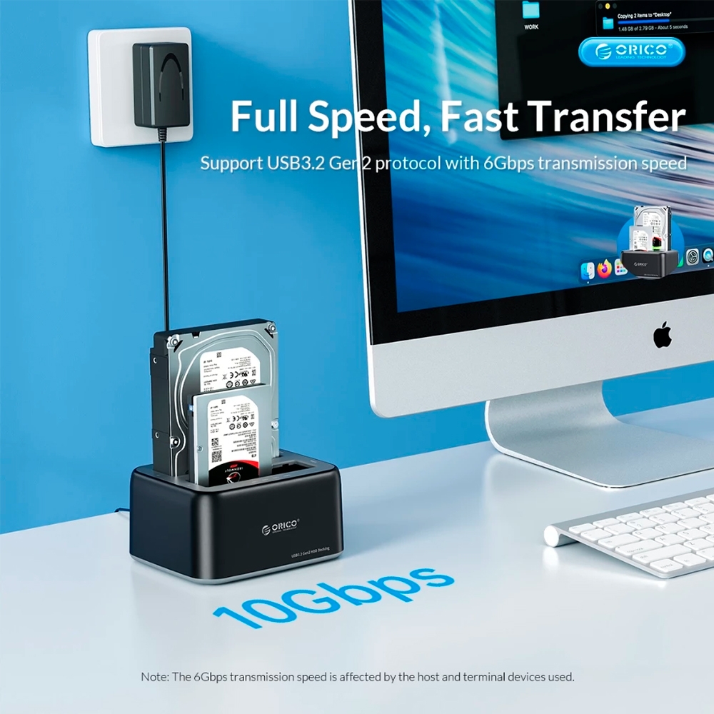 HDD Docking Orico 2 bays 2.5