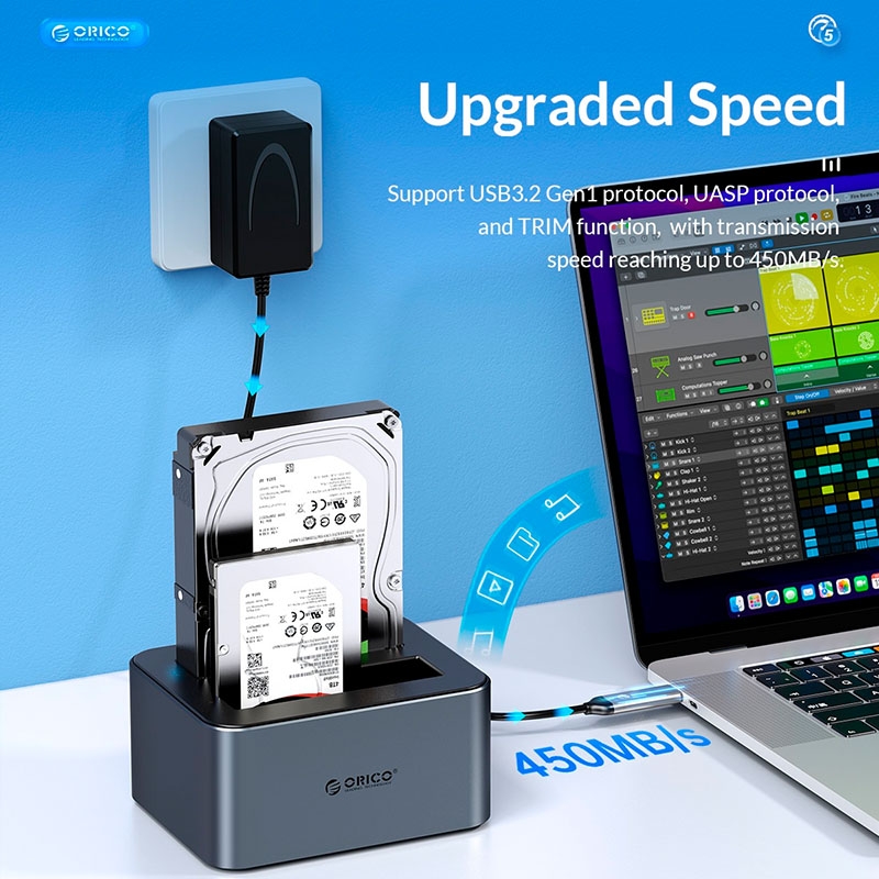 HDD Docking Orico 5 bays 2.5