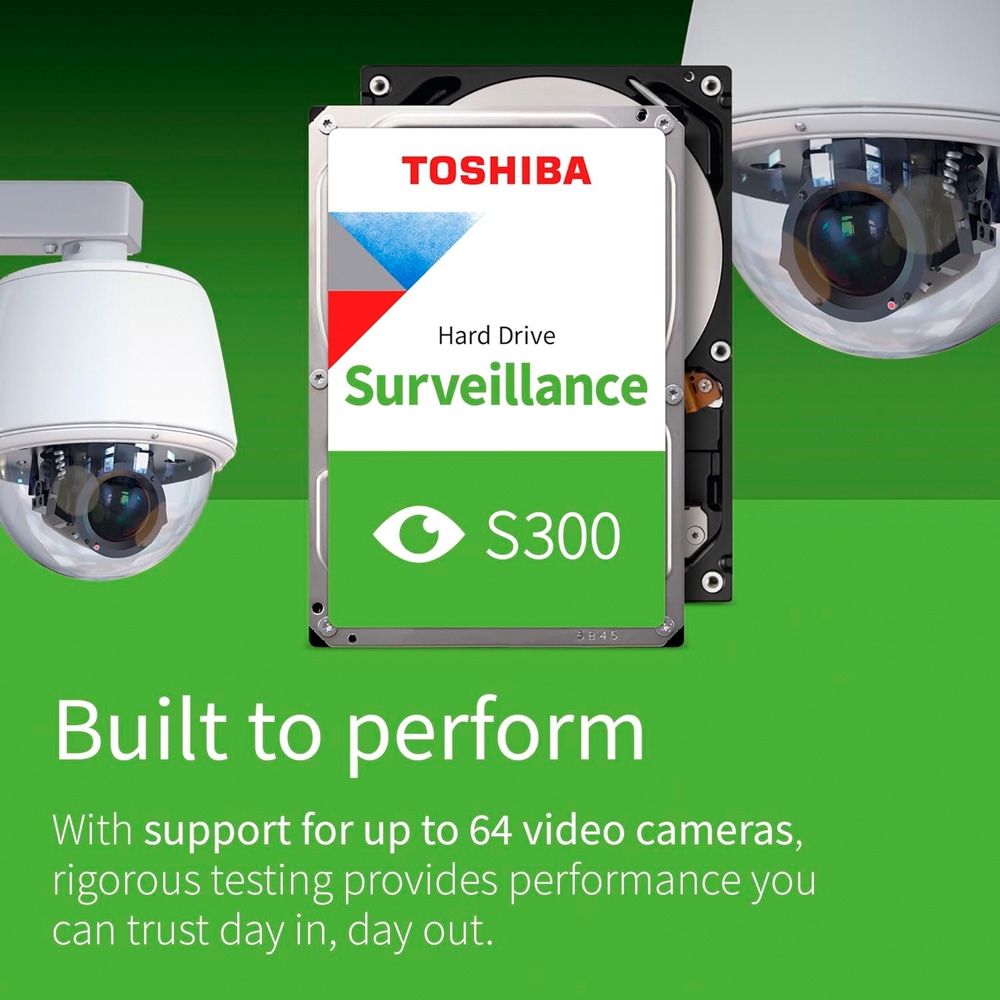 HDD Toshiba S300 Surveillance 2TB 3.5 inch SATA III 128MB Cache 5400RPM HDWT720UZSVA