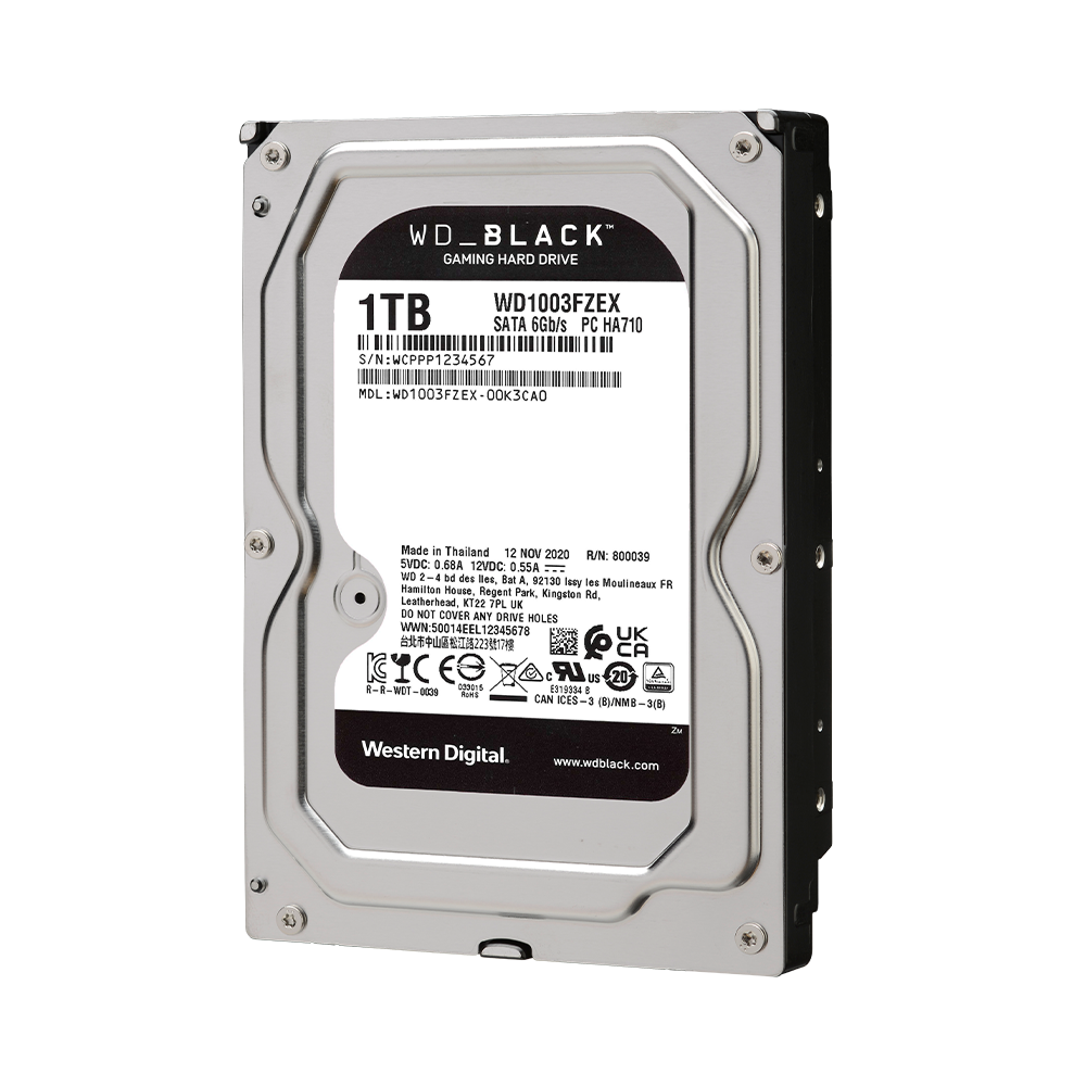 HDD WD Black 1TB 3.5 inch SATA III 64MB Cache 7200RPM WD1003FZEX