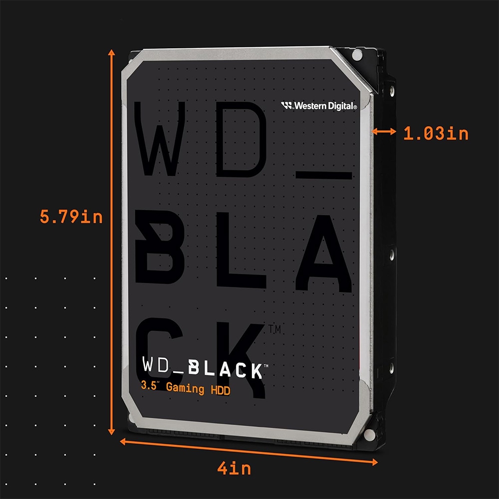 HDD WD Black 4TB 3.5 inch SATA III 256MB Cache 7200RPM WD4006FZBX