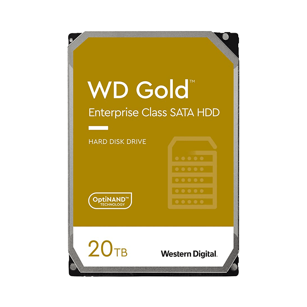 HDD WD Gold 20TB 3.5 inch SATA III 512MB Cache 7200RPM WD201KRYZ