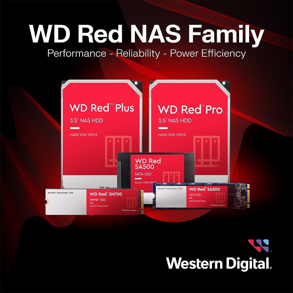 HDD WD Red Plus 6TB 3.5 inch SATA III 256MB Cache 5400RPM WD60EFPX