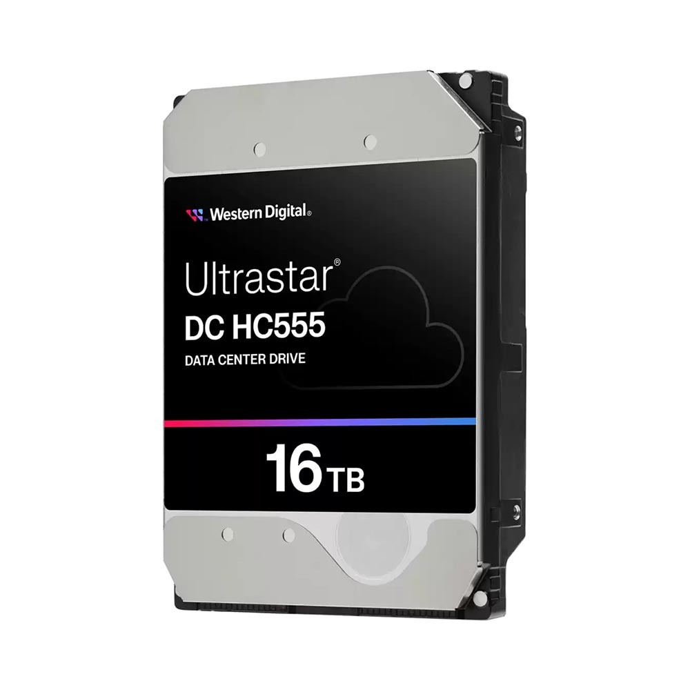 HDD WD Ultrastar HC555 16TB 3.5 inch SATA Ultra 512E SE HE14 512MB Cache 7200RPM WUH722016CLE6L4