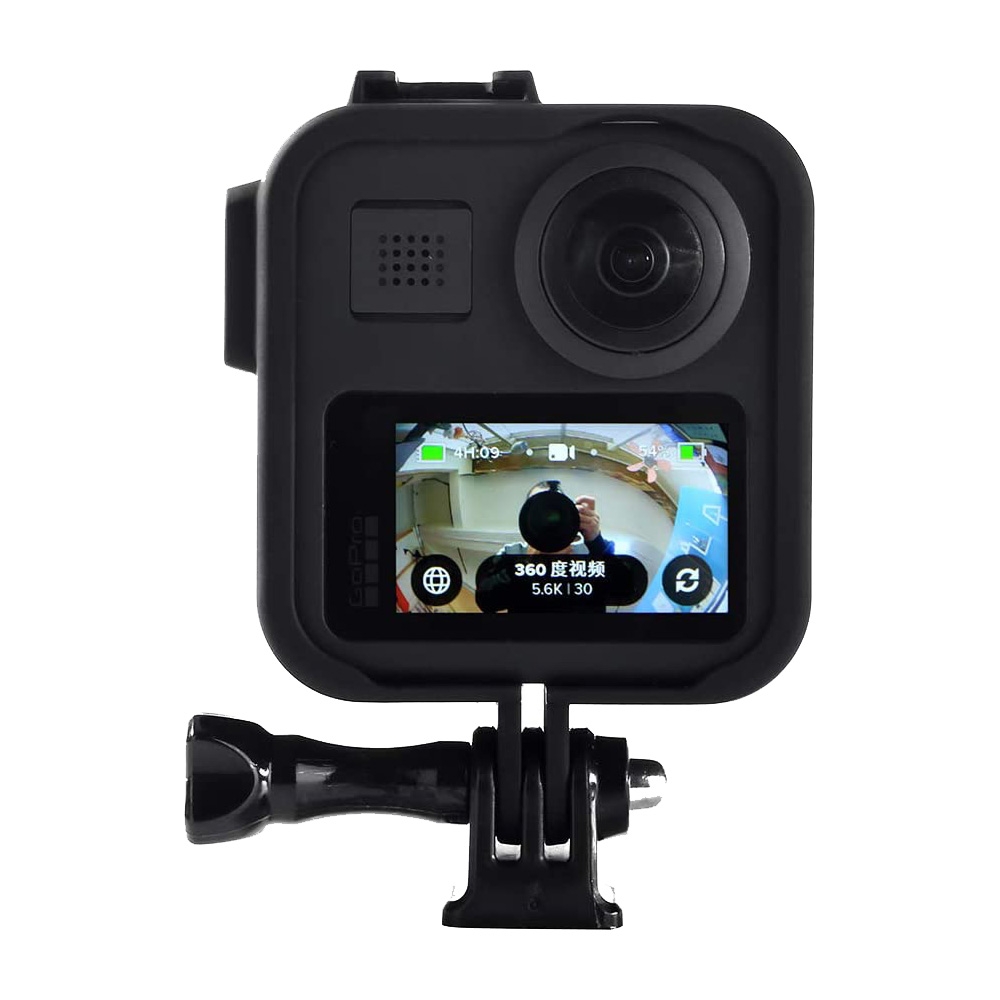 Case bảo vệ Protective Housing Frame cho GoPro MAX hỗ trợ Quick Pull Movable Socket