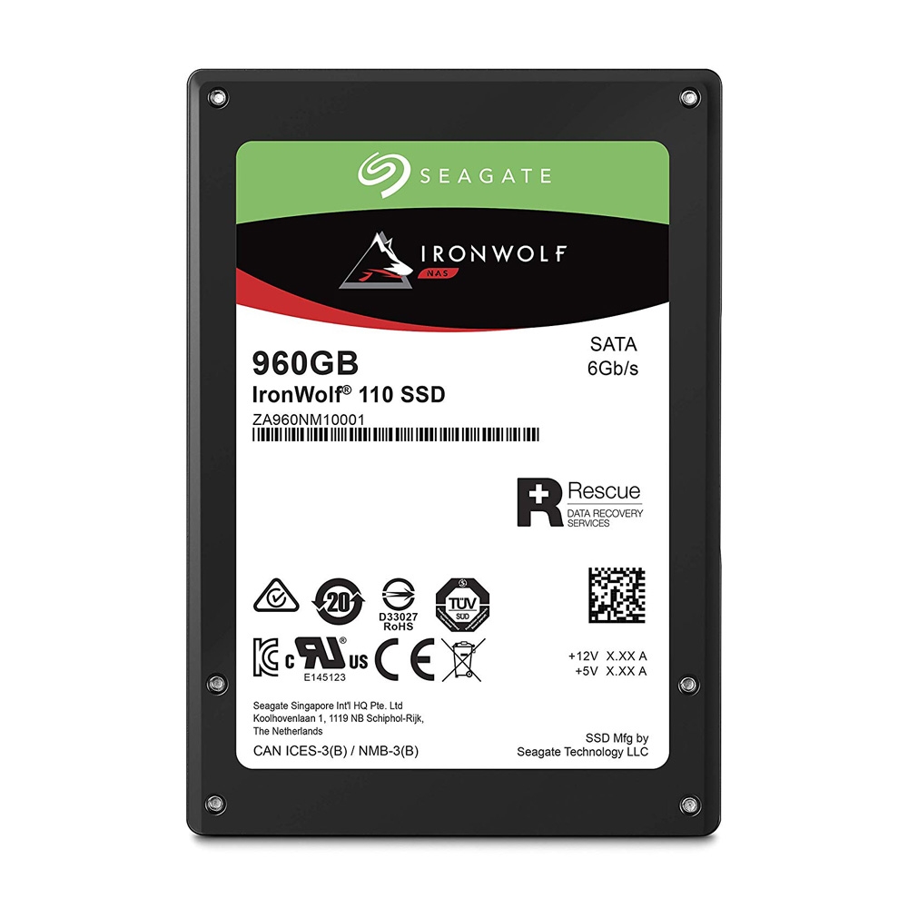 SSD Enterprise Seagate IronWolf 110 2.5-Inch SATA III 960GB ZA960NM10011