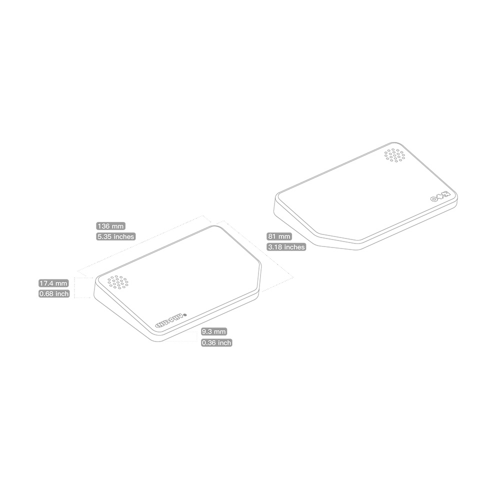 Kê tay NuPhy Wrist Rest for Node