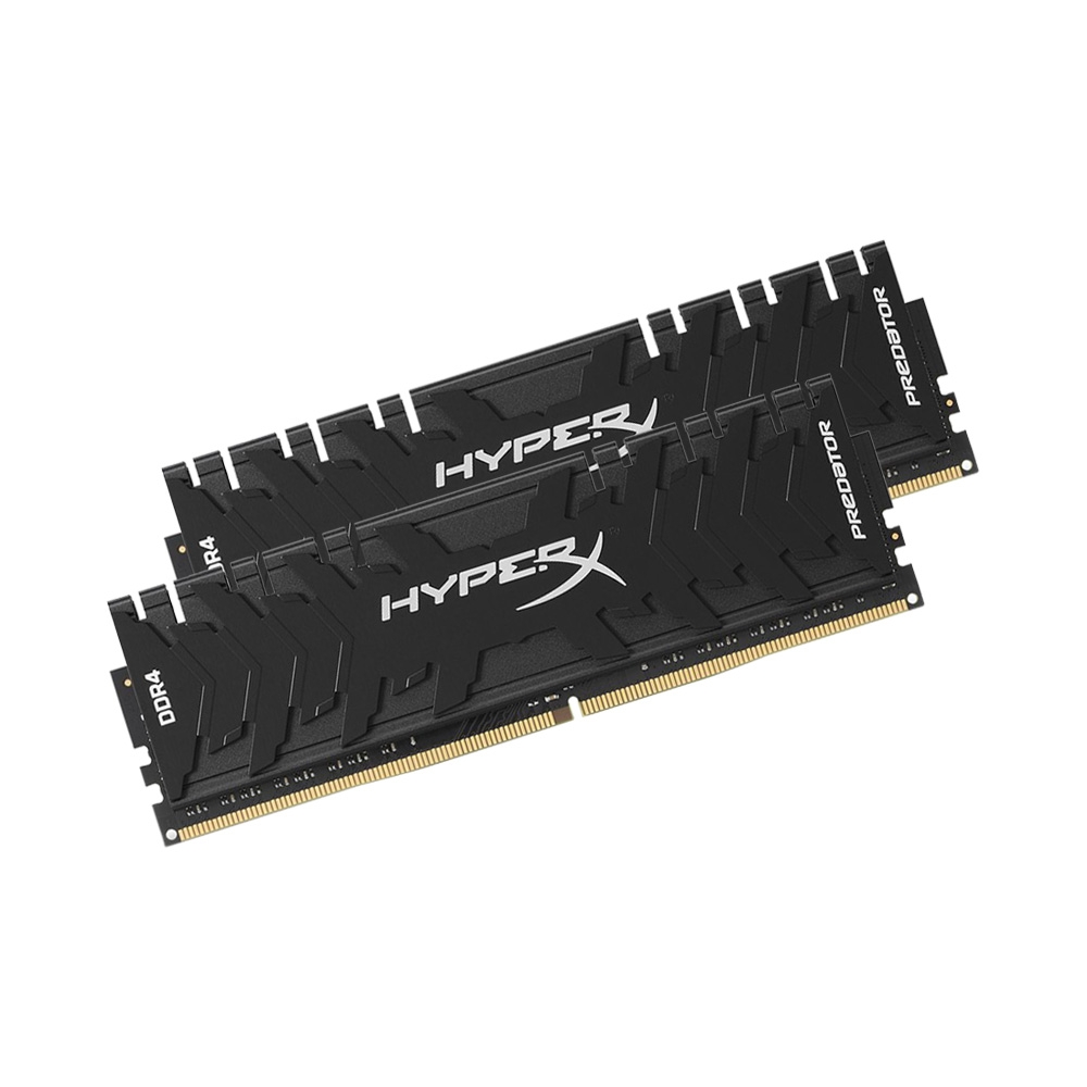 Ram PC Kingston HyperX Predator 32GB 3200MHz Black DDR4 (16GBx2) HX432C16PB3K2/32