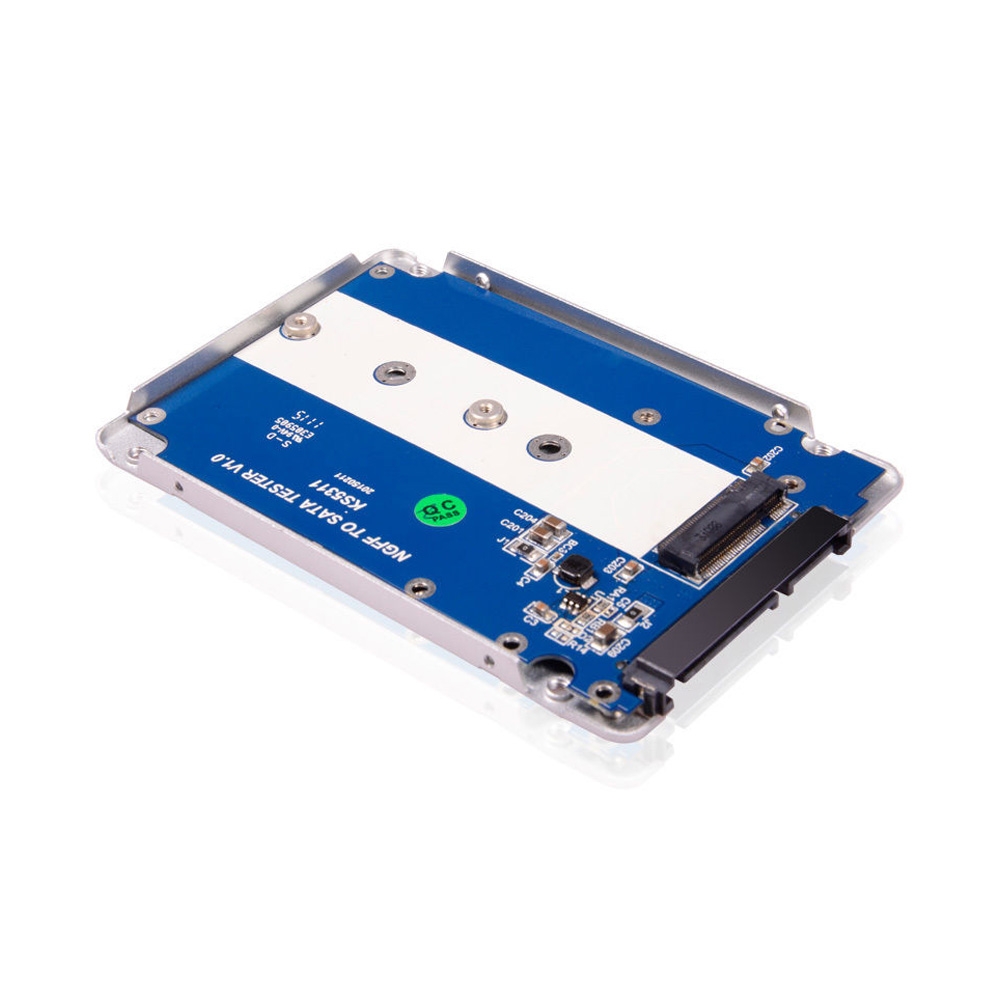 Box SSD M.2 SATA NGFF 2242 2260 2280 to 2.5inch KingShare KS-ANSTS25 Aluminum