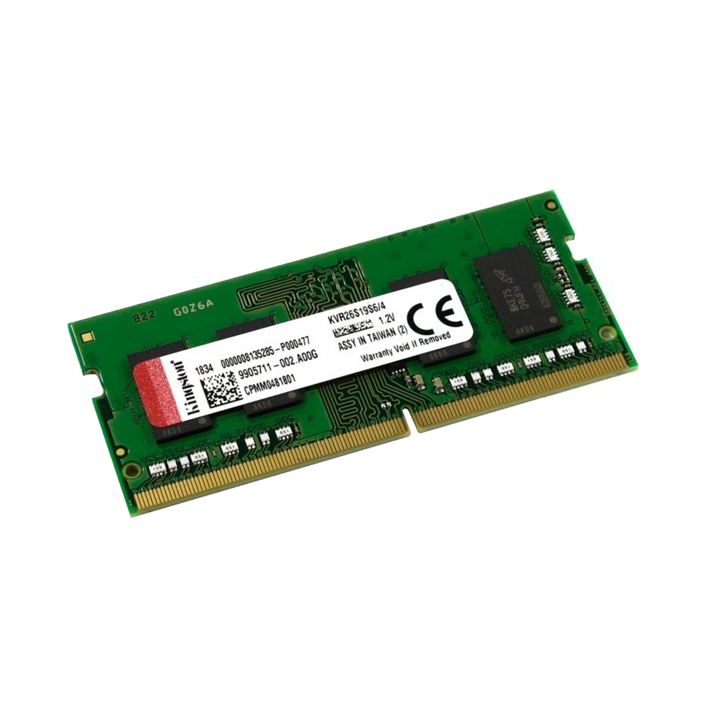 Ram Laptop Kingston DDR4 4GB 2666MHz 1.2v KVR26S19S6/4