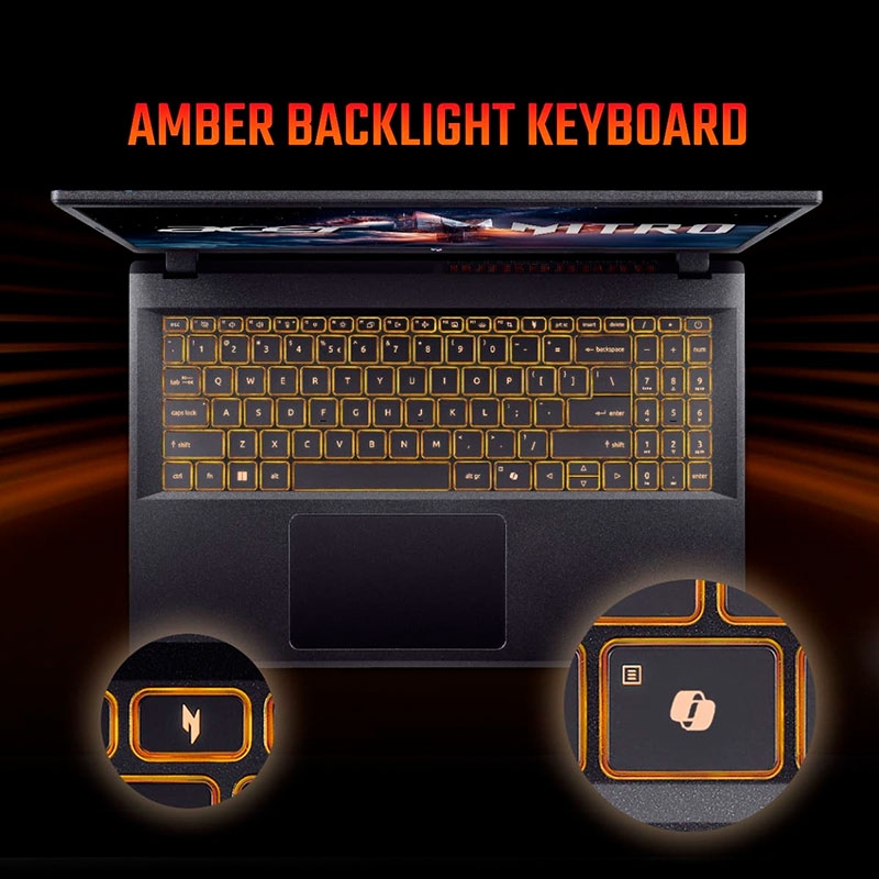 Laptop Acer Nitro V 15 ProPanel ANV15-52-59RR NH.QZ9SV.005 (Core 5 210H, RTX 5050 8GB, RAM 16GB DDR4, SSD 512GB, 15.6 Inch IPS FHD 180Hz 100%sRGB)