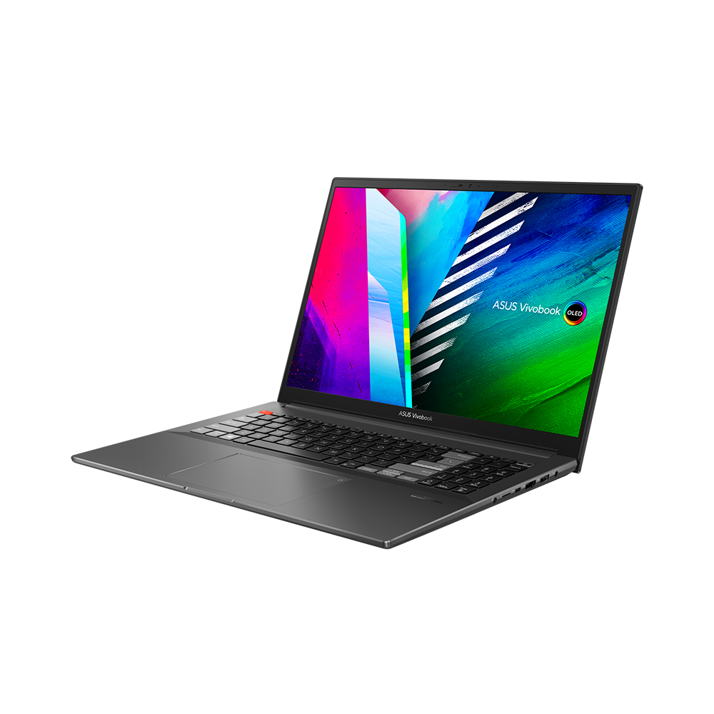 Laptop Asus Vivobook Pro 16X OLED M7600QC-L2077W (Ryzen 5 5600H, RTX 3050 4GB, Ram 16GB DDR4, SSD 512GB, 16 Inch OLED 4K)