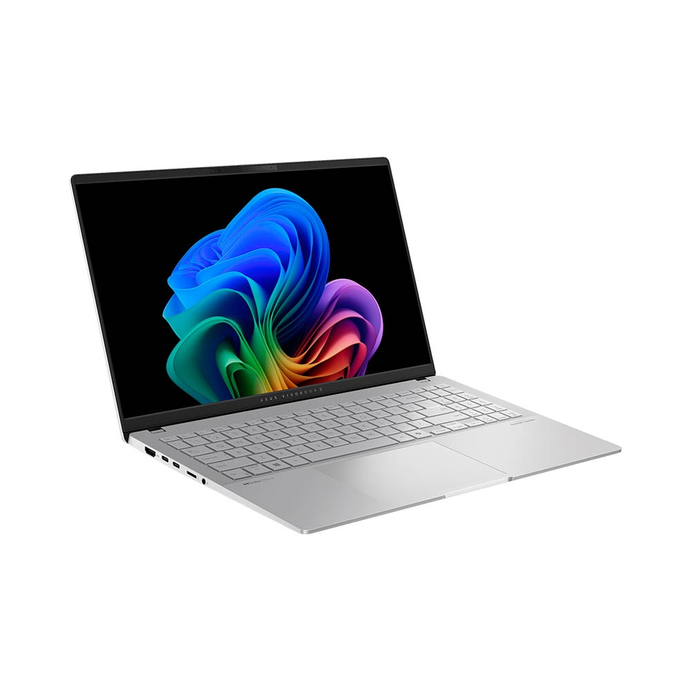 Laptop ASUS Vivobook S 15 OLED S5507QA-MA090WS (Snapdragon X Elite X1E-78-100, Adreno, RAM 32GB LPDDR5X, SSD 1TB, 15.6 Inch OLED 3K 120Hz 100% DCI-P3, Win 11/Office HS 21)