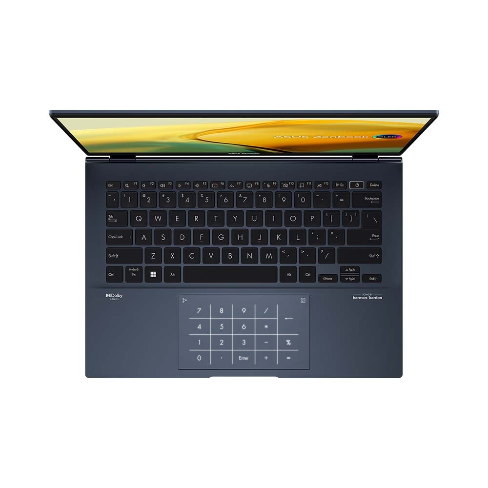 Laptop Asus Zenbook 14 OLED UX3402ZA-KM219W (i5-1240P EVO, Iris Xe Graphics, Ram 16GB DDR5, SSD 512GB, 14 Inch OLED 2.8K)
