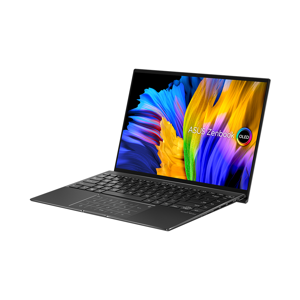 Laptop Asus Zenbook 14X OLED UM5401QA-KN209W (Ryzen 5 5600H, Radeon Graphics, Ram 8GB DDR4, SSD 512GB, 14 Inch OLED 2.8K TouchScreen)