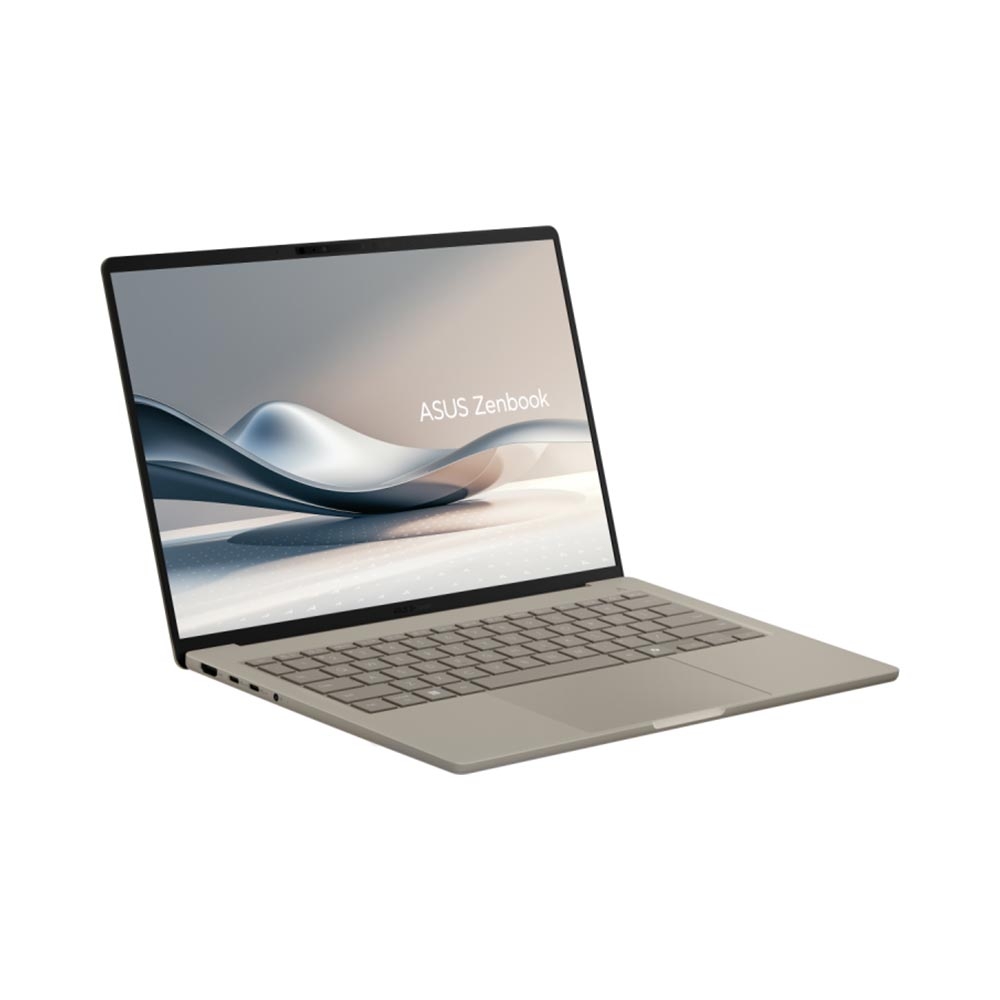 Laptop Asus Zenbook A14 UX3407QA-QD299WS (Snapdragon X X1 26 100, Qualcomm Adreno, Ram 16GB LPDDR5X, SSD 512GB, 14 Inch OLED FHD+ 60Hz)