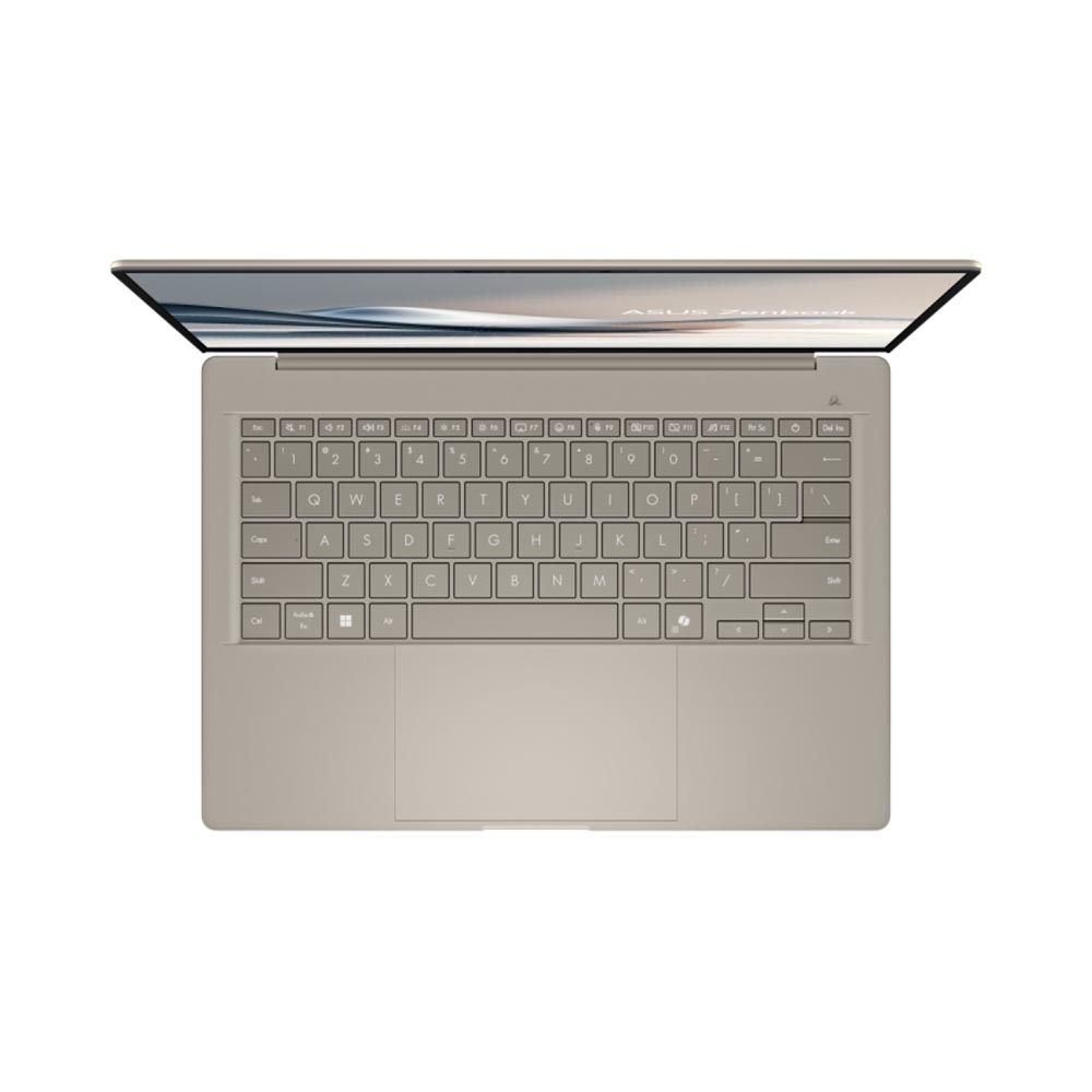 Laptop Asus Zenbook A14 UX3407QA-QD299WS (Snapdragon X X1 26 100, Qualcomm Adreno, Ram 16GB LPDDR5X, SSD 512GB, 14 Inch OLED FHD+ 60Hz)