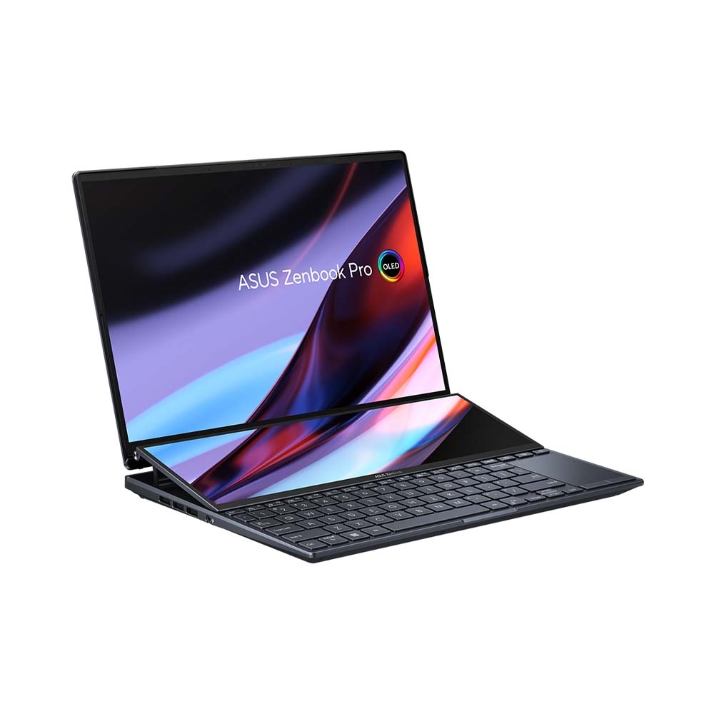 Laptop Asus Zenbook Pro 14 Duo OLED UX8402ZE-M3074W (i9-12900H EVO, RTX 3050 Ti 4GB, Ram 32GB DDR5, SSD 1TB, 14.5 Inch OLED 2.8K TouchScreen, Bút cảm ứng)