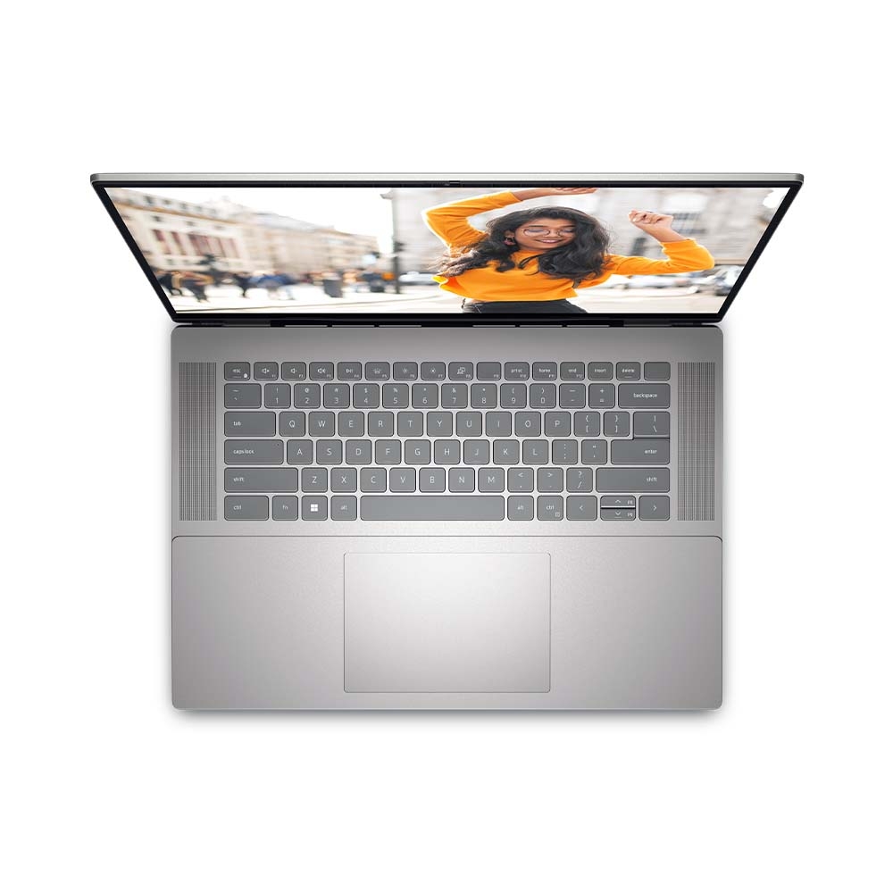 Laptop Dell Inspiron 16 5620 N6I5003W1-Silver (i5-1240P, MX570 2GB, Ram 16GB DDR4, SSD 512GB, 16 Inch FHD+, Win11/Office HS 21)