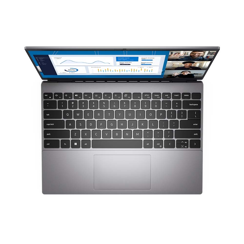 Laptop Dell Vostro 13 5320 V3I7005W-Gray (i7-1260P EVO, Iris Xe Graphics, Ram 16GB DDR5, SSD 512GB, 13.3 Inch FHD+, Win11/Office HS 21)