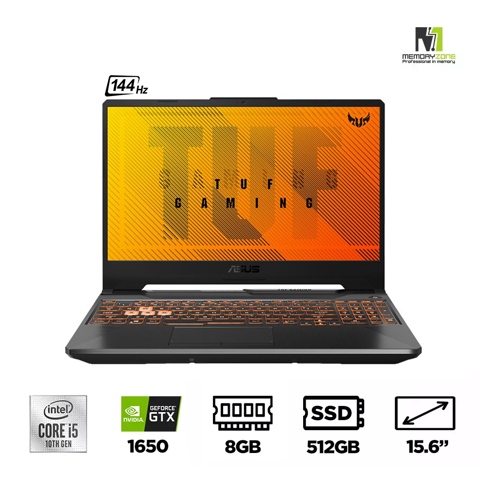 Laptop Gaming Asus TUF Gaming F15 FX506LHB-HN188W (i5-10300H, GTX 1650 4GB, Ram 8GB DDR4, SSD 512GB, 15.6 Inch IPS 144Hz FHD)