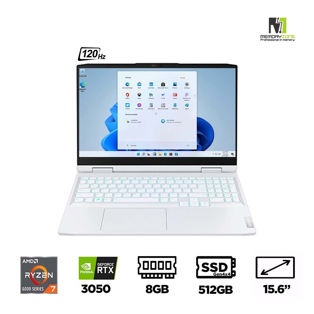 Laptop Gaming Lenovo IdeaPad Gaming 3 15ARH7 82SB007KVN (Ryzen 7 6800H, RTX 3050 4GB, Ram 8GB Laptop Gaming Lenovo IdeaPad Gaming 3 15ARH7 82SB007KVN (Ryzen 7 6800H, RTX 3050 4GB, Ram 8GB