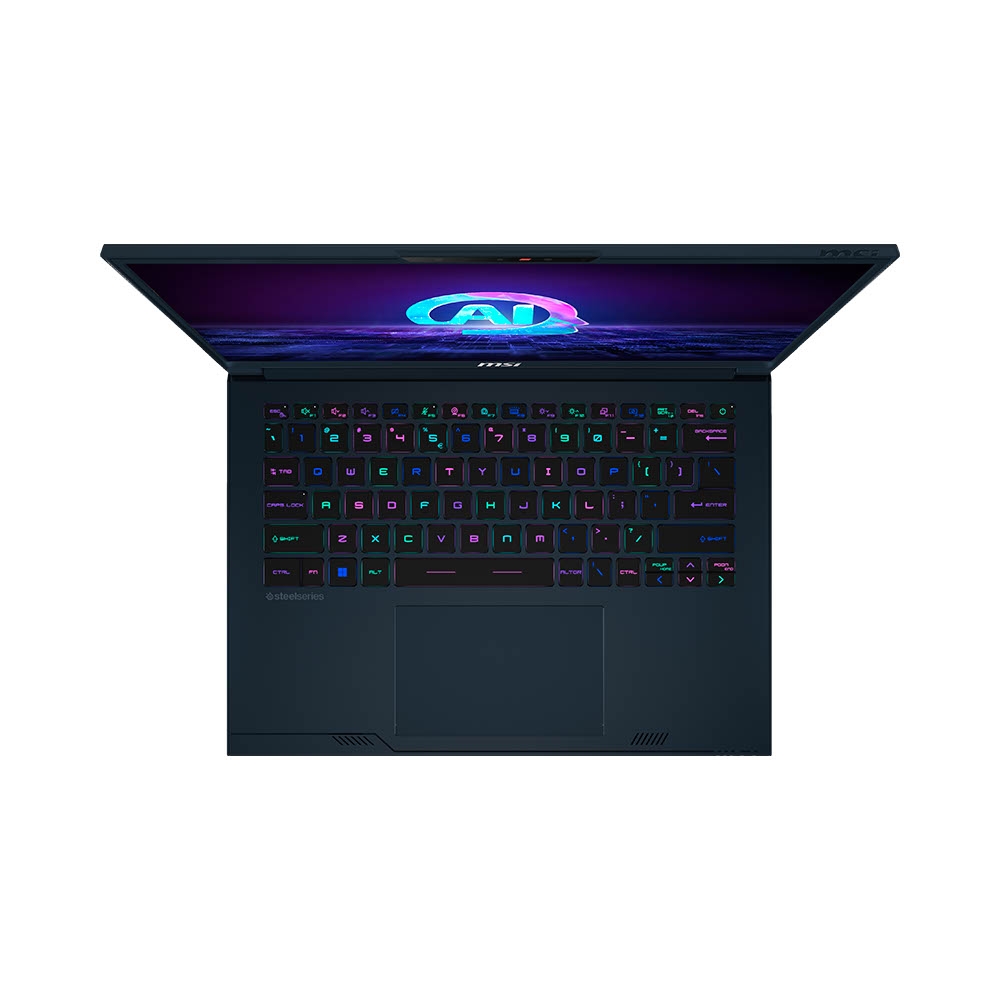 Laptop Gaming MSI Stealth 14 AI Studio A1VFG-085VN 20th Edition (Ultra 7 155H, RTX 4060 8GB, RAM 32GB DDR5, SSD 1TB, 14 Inch OLED 2.8K 120Hz 100% DCI-P3)