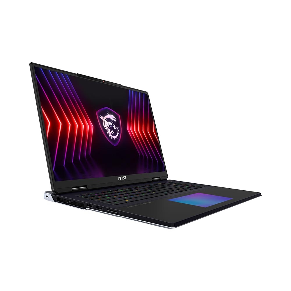 Laptop Gaming MSI Titan 18 HX AI A2XWIG-090VN  (Ultra 9 275HX, RTX 5080 16GB GDDR7, RAM 64GB DDR5, SSD 6TB, 18 Inch UHD+ MiniLED 120Hz, 100% DCI-P3)