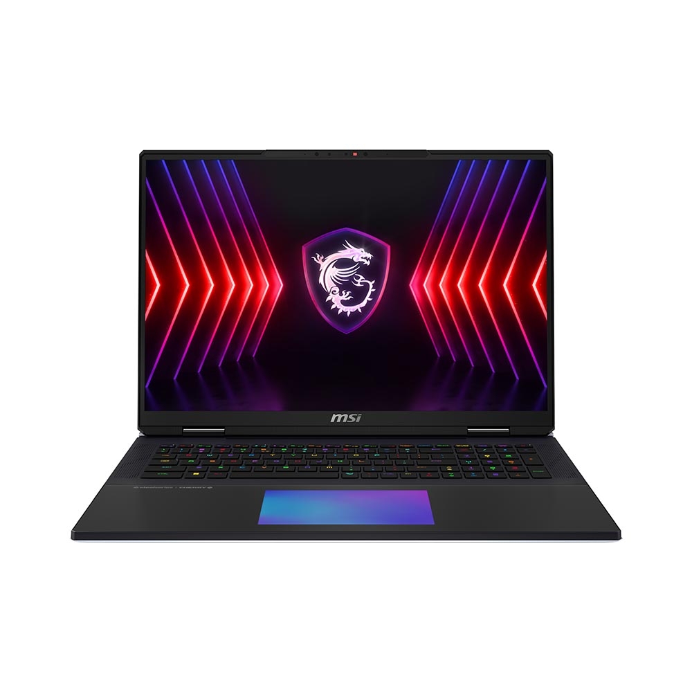 Laptop Gaming MSI Titan 18 HX AI A2XWIG-090VN  (Ultra 9 275HX, RTX 5080 16GB GDDR7, RAM 64GB DDR5, SSD 6TB, 18 Inch UHD+ MiniLED 120Hz, 100% DCI-P3)