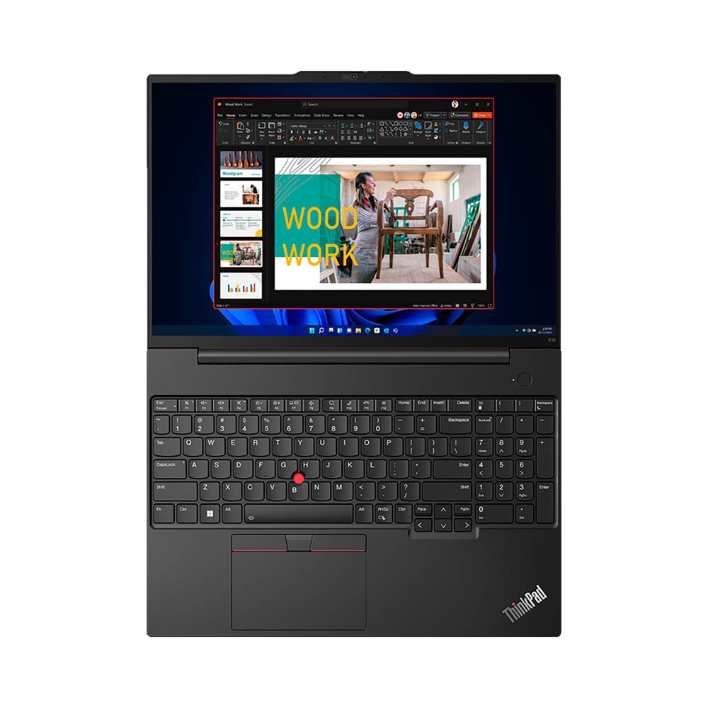 Laptop Lenovo ThinkPad E16 Gen 1 21JN00GKVA (i5-13420H, UHD Graphics, RAM 16GB DDR4, SSD 512GB, 16 Inch IPS WUXGA)