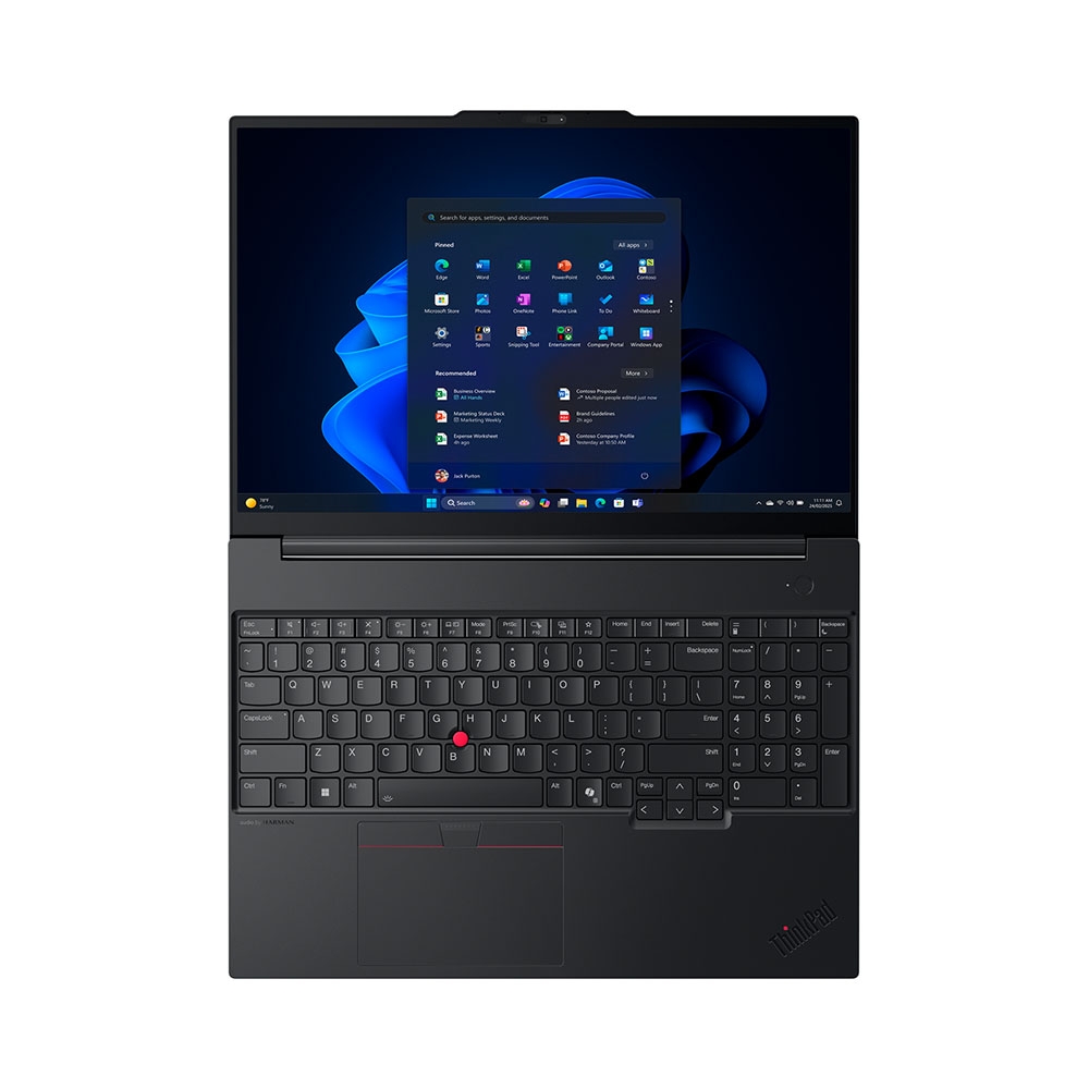 Laptop Lenovo ThinkPad E16 Gen 3 21SR002JVA (Ultra 5 255U, Arc Graphics, RAM 16GB DDR5, SSD 512GB, 16 Inch IPS WUXGA 60Hz)