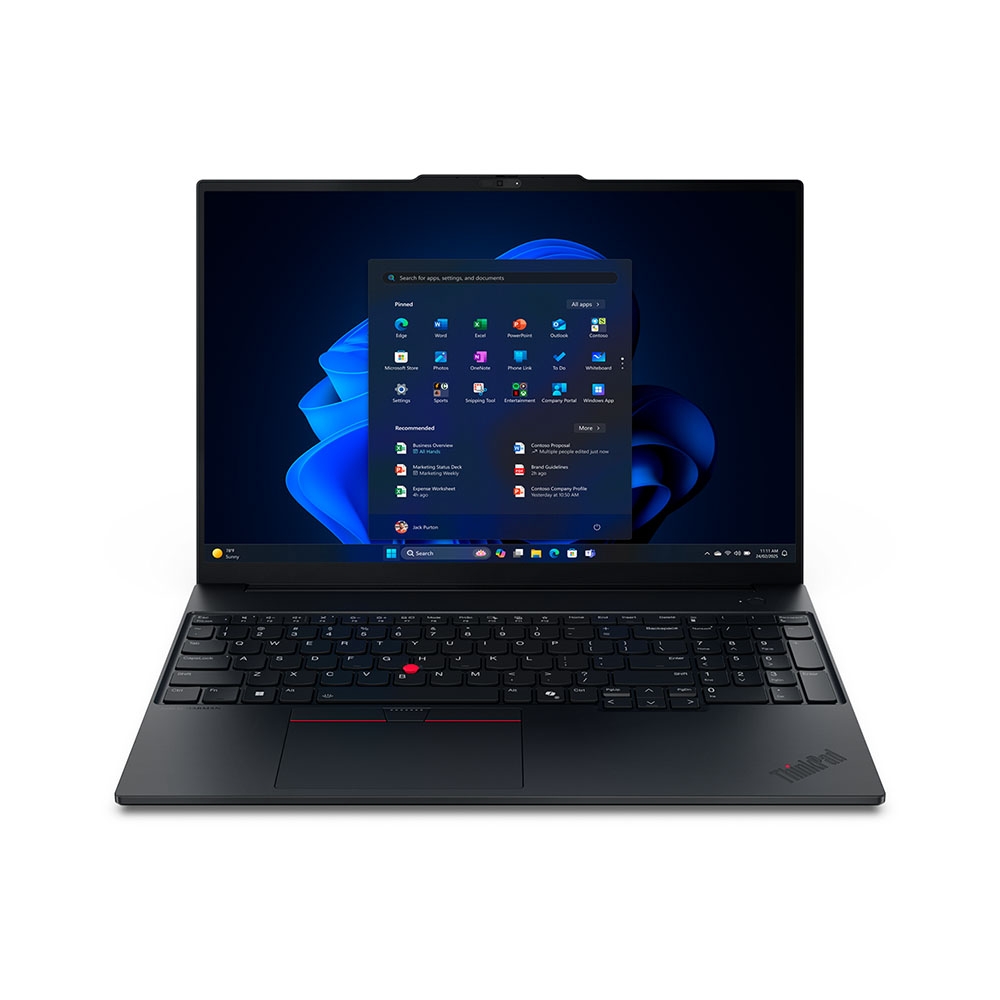 Laptop Lenovo ThinkPad E16 Gen 3 21SR002GVA (Ultra 5 225H, Arc Graphics, RAM 16GB DDR5, SSD 512GB, 16 Inch IPS WUXGA 60Hz)
