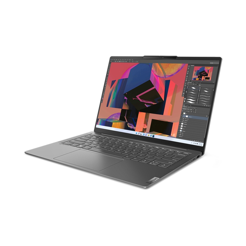 Laptop Lenovo Yoga Slim 6 14IRH8 83E00008VN (i7-13700H, Iris Xe Graphics, Ram 16GB LPDDR5x, SSD 512GB, 14 Inch OLED WUXGA6 60Hz 100% DCI-P3, Win 11/Office HS 21)