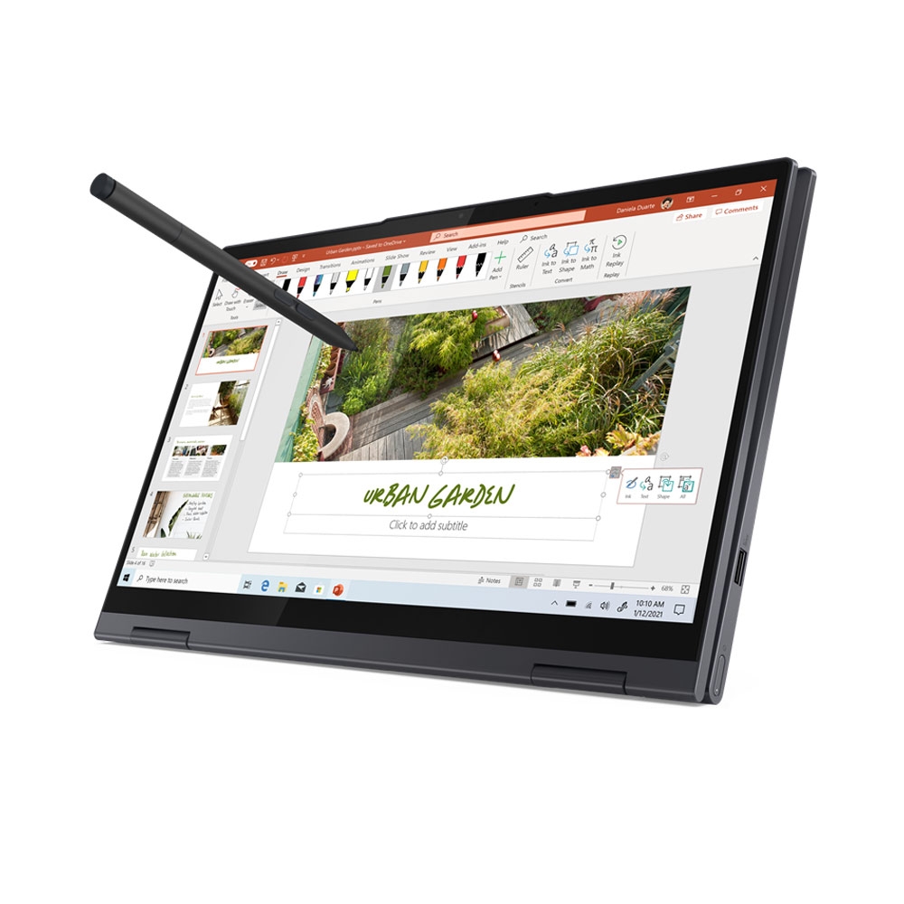 Laptop Lenovo Yoga 7 14ACN6 82N7008VVN (Ryzen 7 5800U, AMD Radeon Graphics, Ram 8GB, SSD 512GB, 14 Inch IPS FHD Touchscreen, Bút cảm ứng)