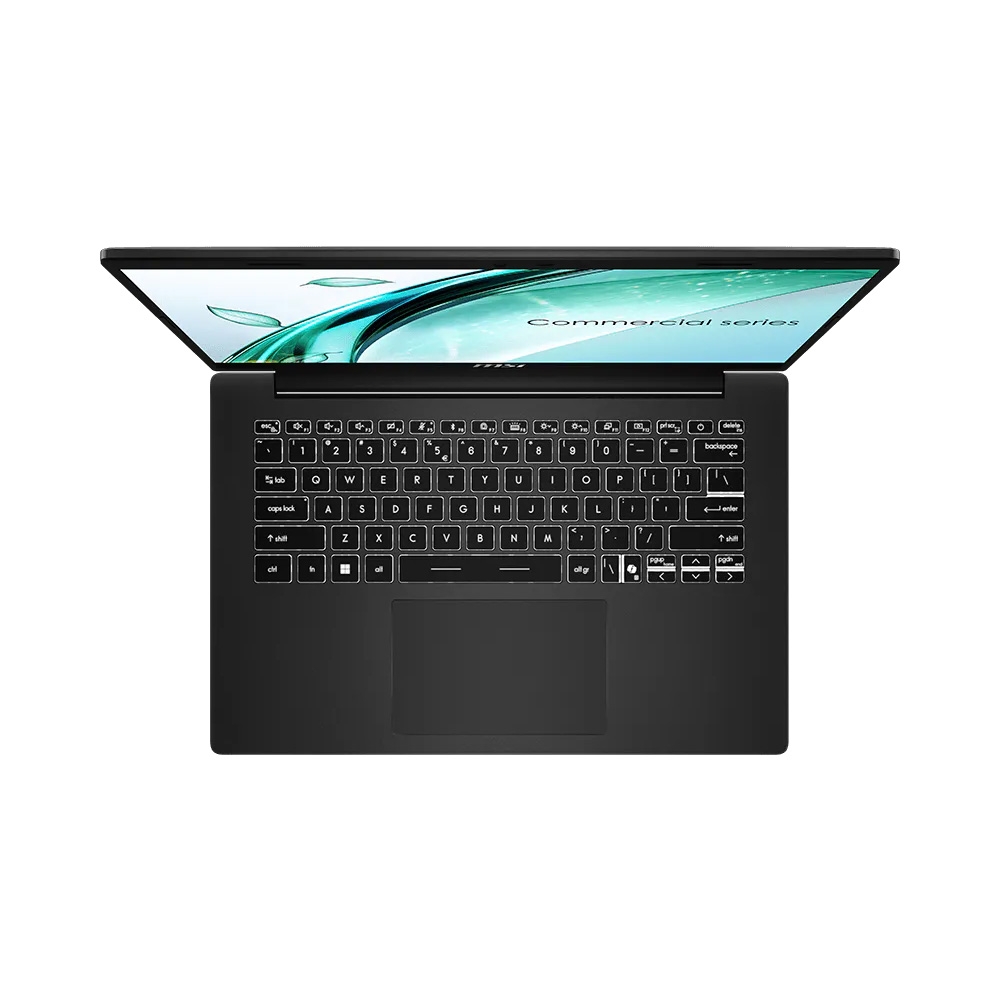 Laptop MSI Commercial 14 B1MXG-670XVNCP (Core 7 150U, Intel Graphics, RAM 16GB DDR5, SSD 512GB, 14 Inch IPS FHD 60Hz, NoOS)