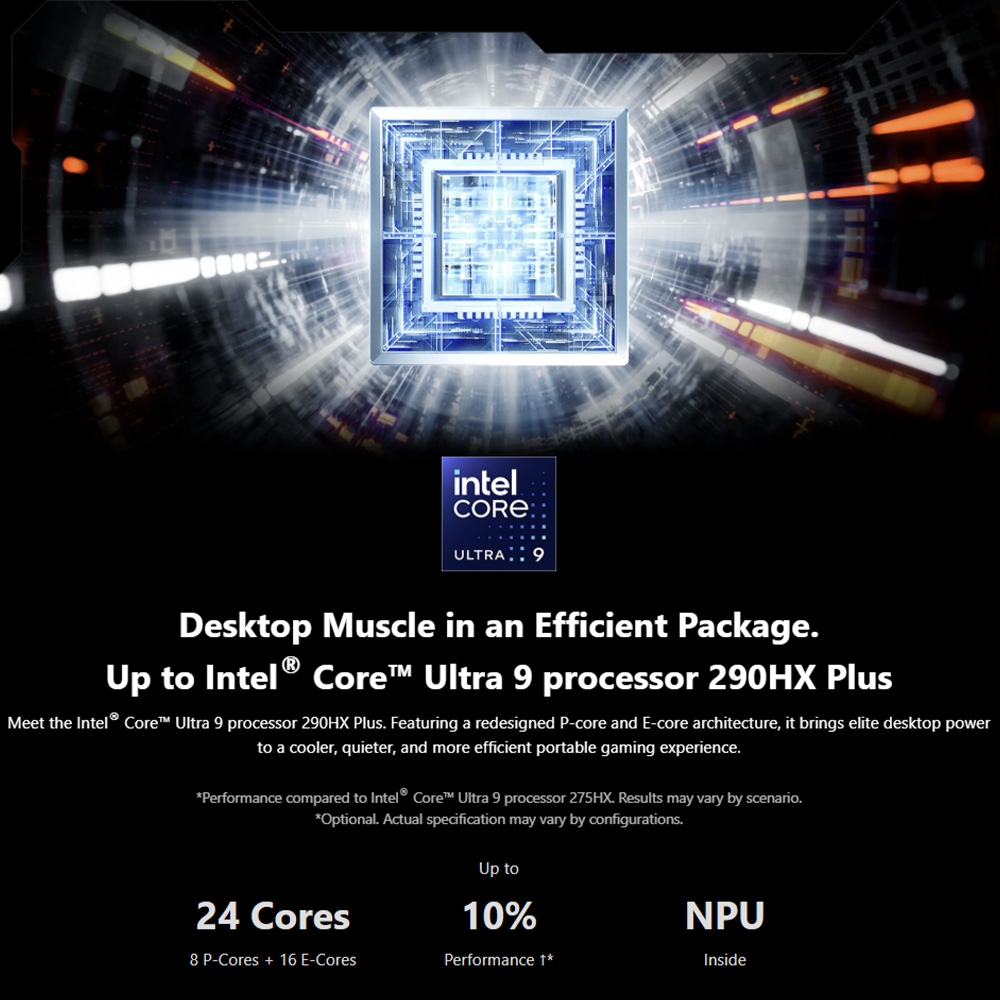 Laptop MSI Crosshair 16 Max HX E2WGXK-051VN (Ultra 9 290HX Plus, RTX 5070 12GB, RAM 32GB DDR5, SSD 1TB, 16 Inch OLED QHD+ 165Hz 100% DCI-P3, Win 11 Home)