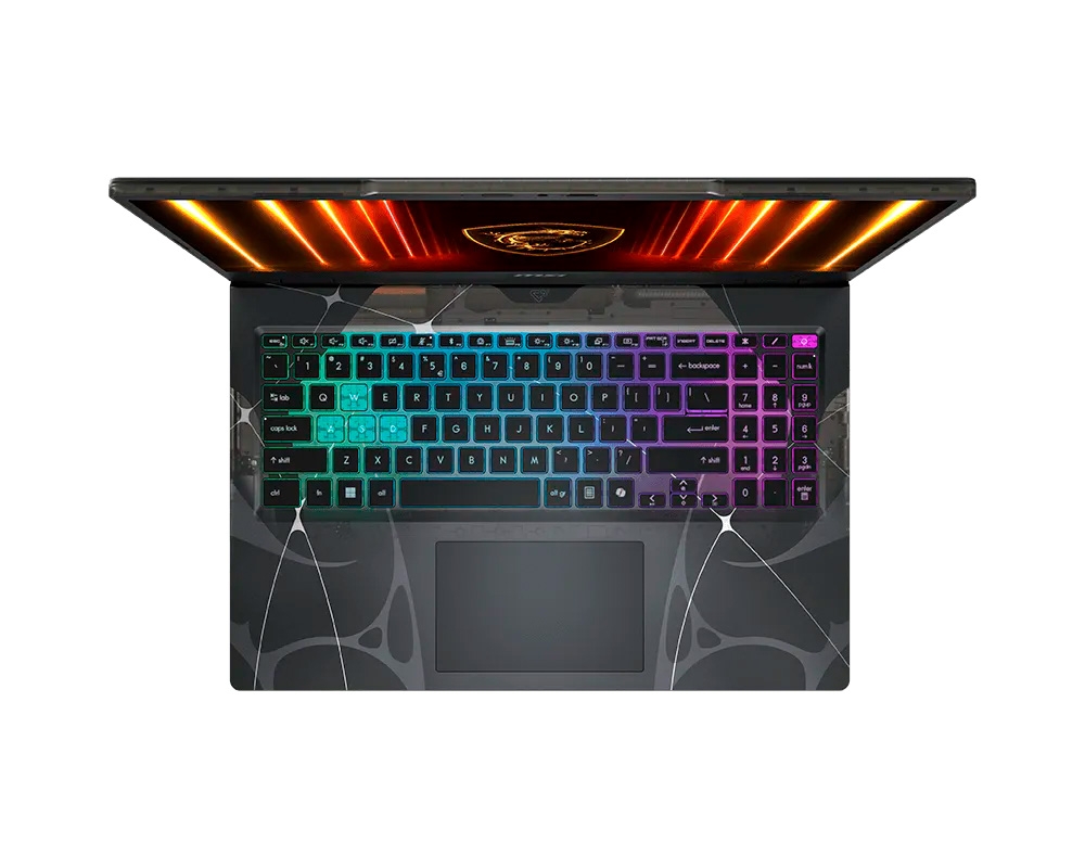 Laptop MSI Cyborg 15 B2RWFKG-048VN (Core 7 240H, RTX 5060 8GB, RAM 16GB D5, SSD 512GB, 15.6 Inch FHD IPS 144Hz)