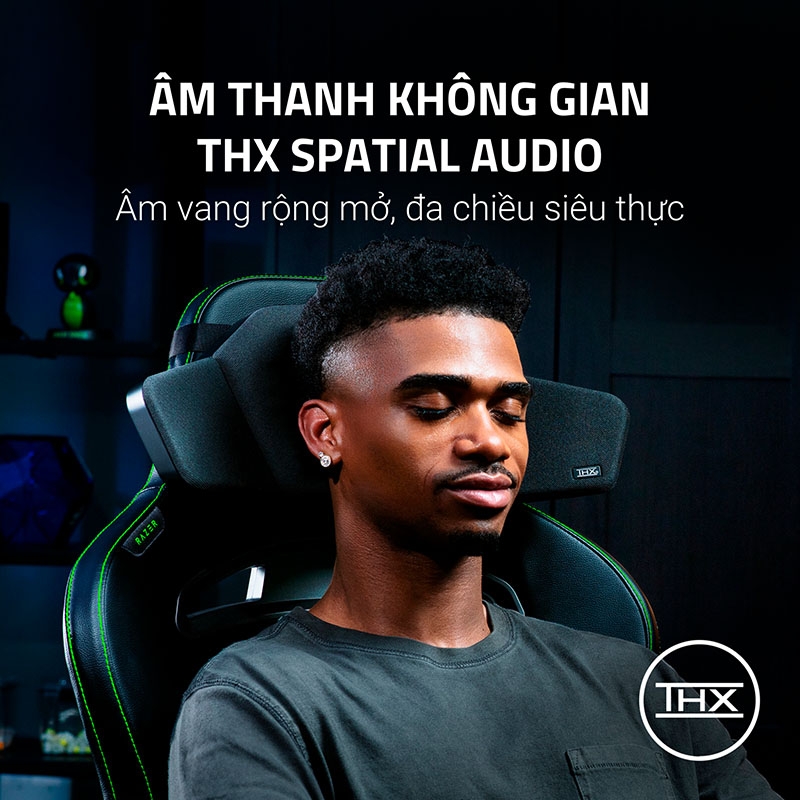 Loa gối đầu Razer Clio THX Spatial Audio