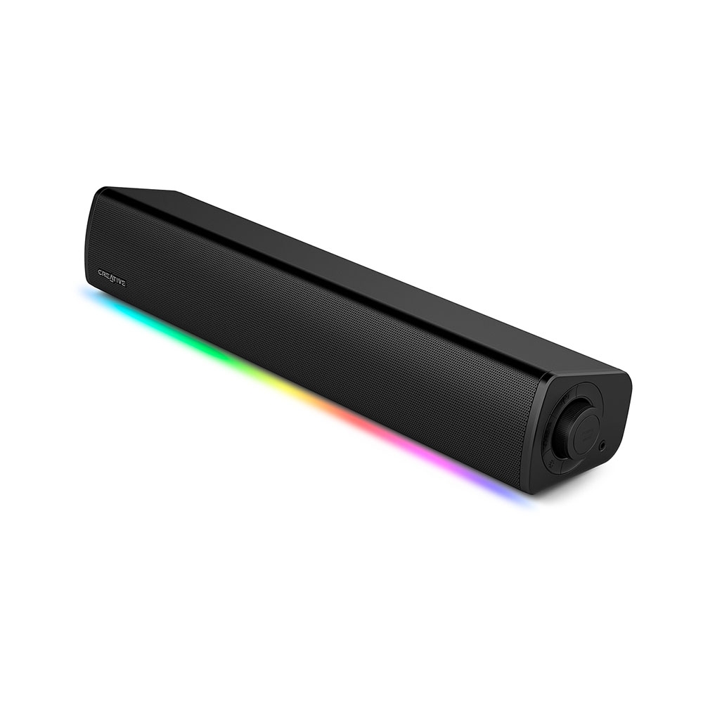 Loa vi tính Creative Sound Blaster GS3 RGB Black Bluetooth SuperWide 24W (RMS)