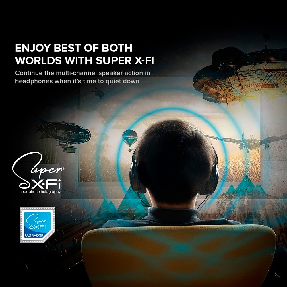 Loa vi tính Creative Sound Blaster Katana V2 RGB Black Bluetooth Super X-Fi 252W (RMS)