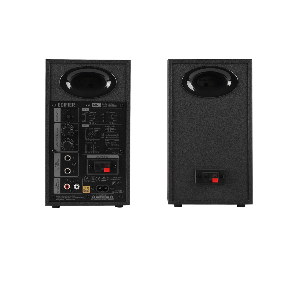 Loa vi tính Edifier MR3 Black Bluetooth Hi-Res Audio 18W x2 (RMS)