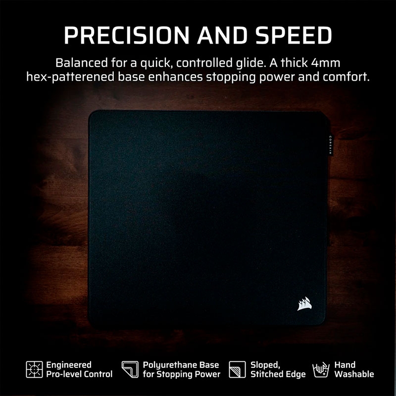 Lót chuột Corsair MMPro Control Medium Esports Tuned Cloth