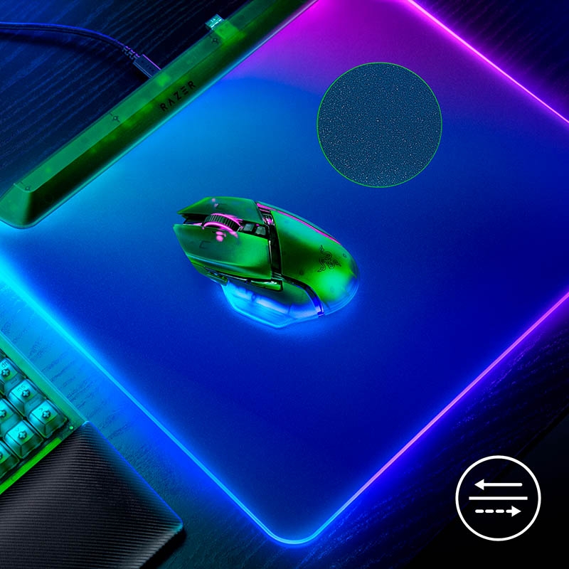 Lót chuột Razer Firefly V2 Pro RGB Phantom Green Edition RZ02-04920300-R3M1