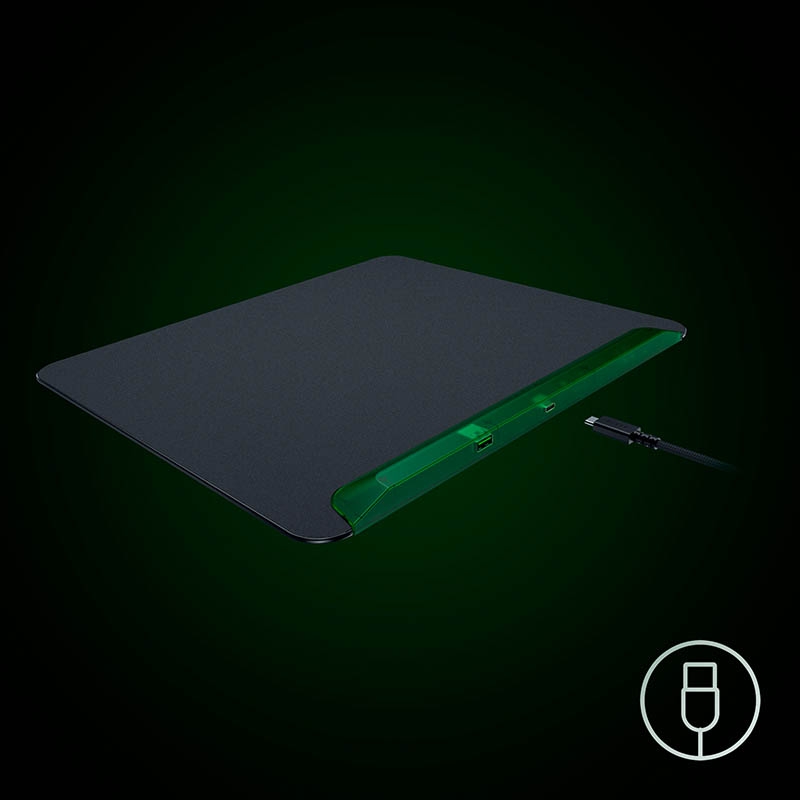 Lót chuột Razer Firefly V2 Pro RGB Phantom Green Edition RZ02-04920300-R3M1