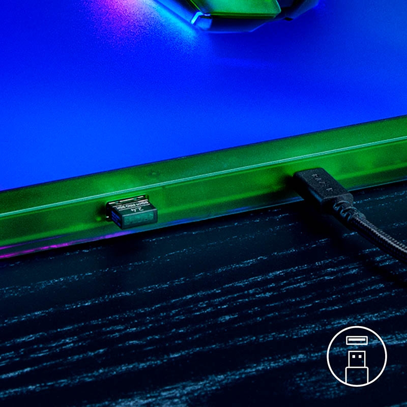 Lót chuột Razer Firefly V2 Pro RGB Phantom Green Edition RZ02-04920300-R3M1