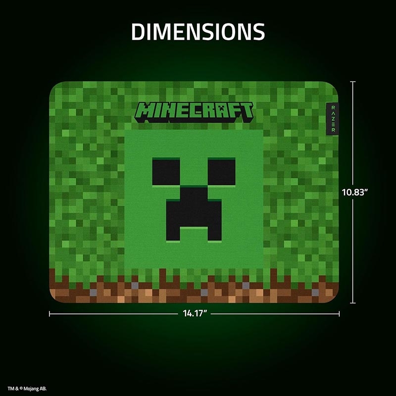 Lót chuột Razer Gigantus V2 Medium Minecraft Edition RZ02-03333800-R3M1