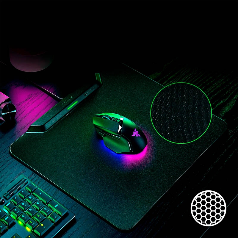 Lót chuột Razer HyperFlux V2 Wireless Charging RZ81-04930100-B3M1