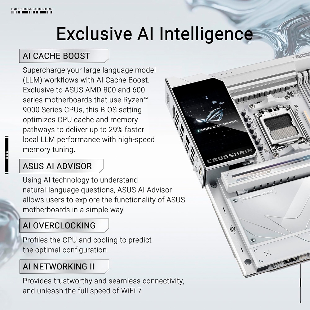 Mainboard ASUS ROG Crosshair X870E Glacial DDR5