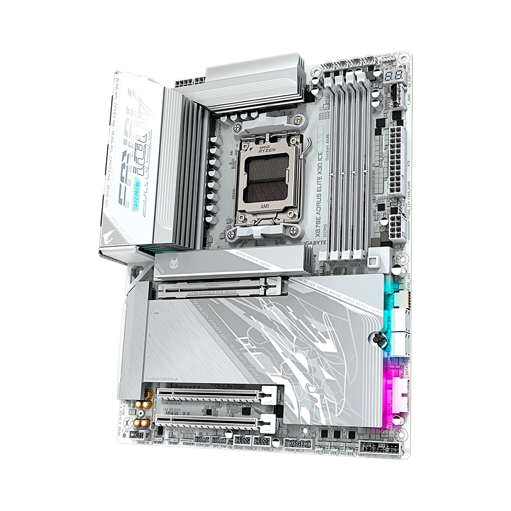 Mainboard Gigabyte X870E AORUS ELITE X3D ICE WIFI DDR5