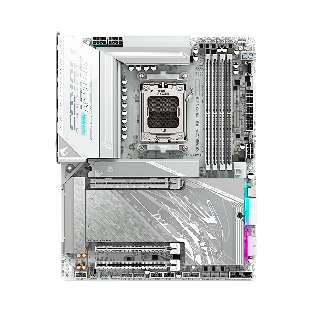 Mainboard Gigabyte X870E AORUS ELITE X3D ICE WIFI DDR5